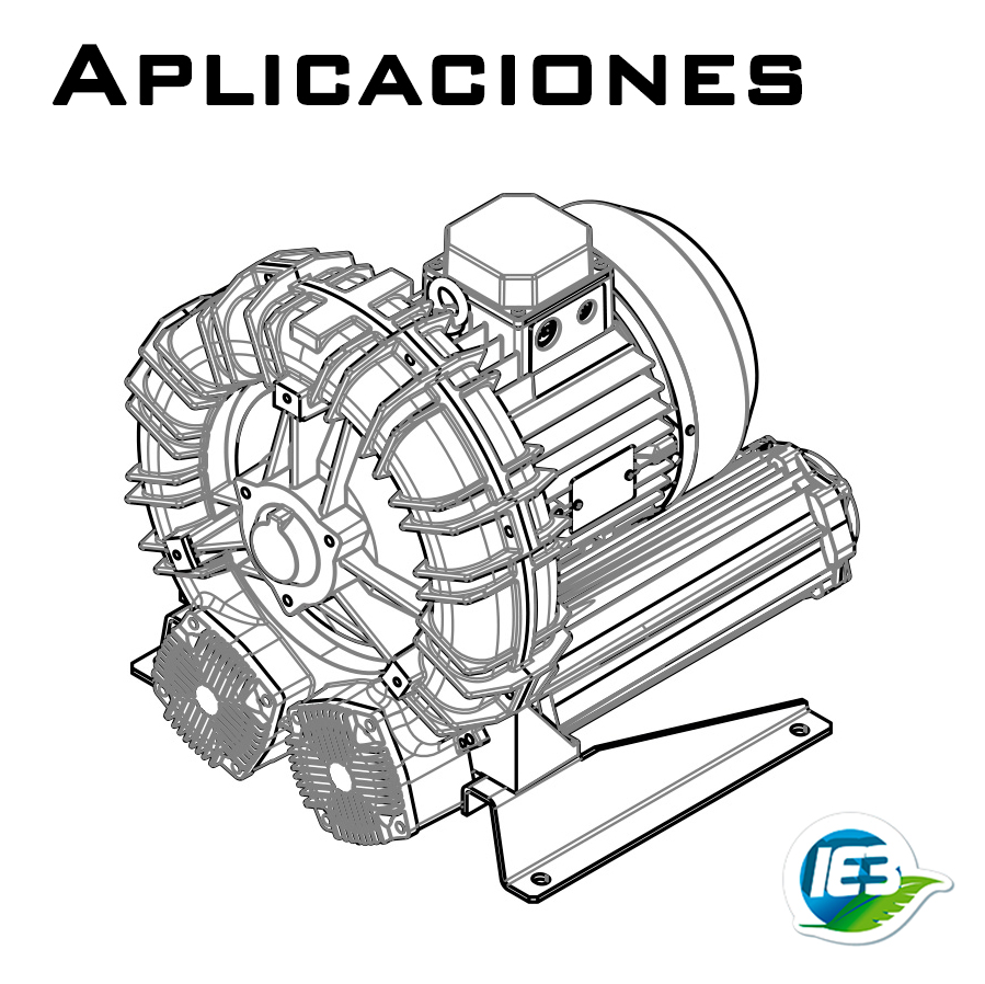 Aplicaciones de soplantes de canal lateral